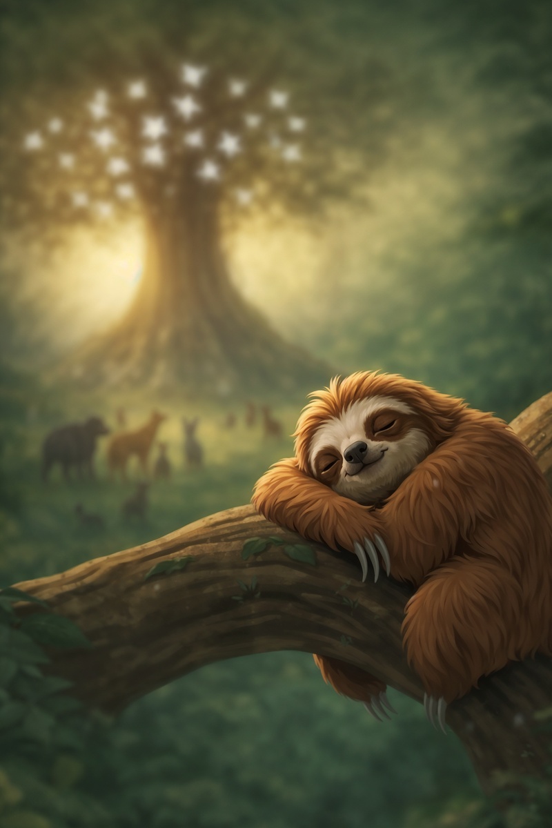 Сказка о ленивце Лёничке