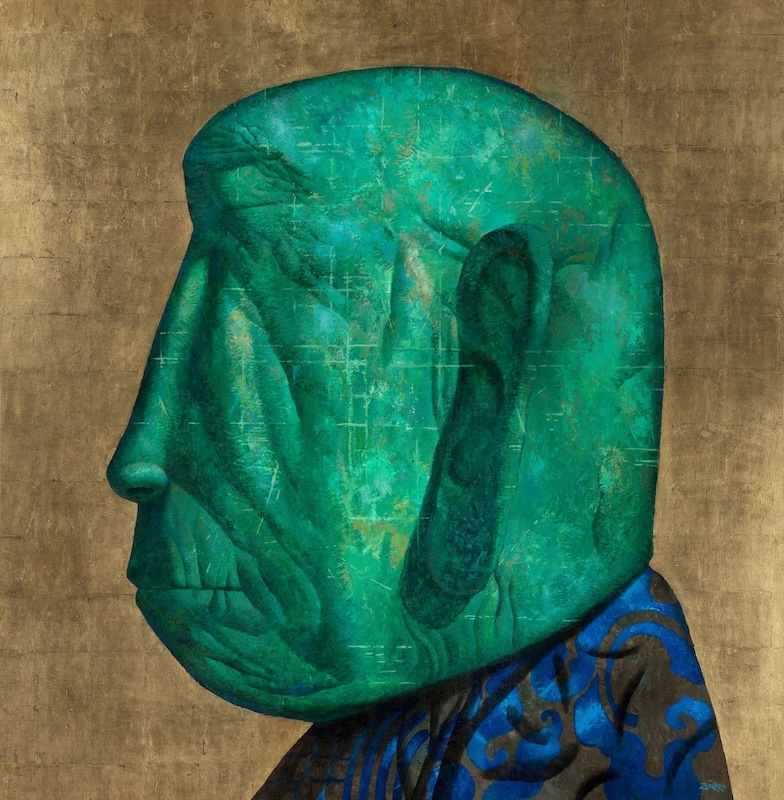 В 2020 году Зорикто Доржиев разработал свой авторский стиль «ваджра-панк», познакомиться с которым можно на выставке. Фото: vbgallery.ru