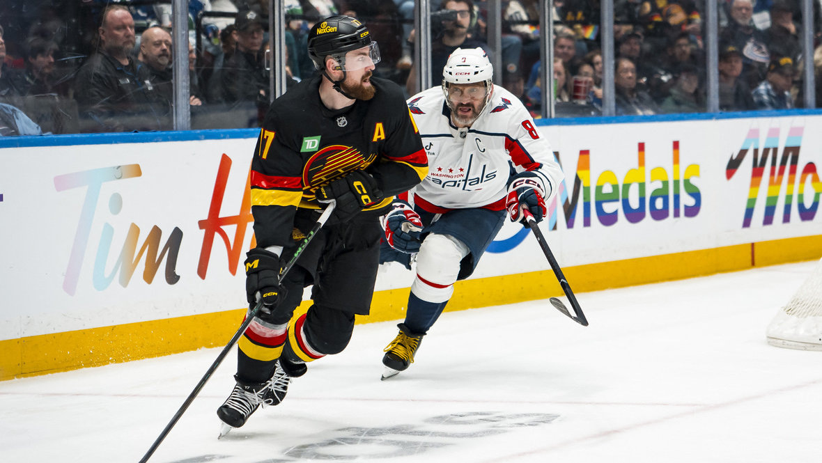    Филип Хронек и Александр Овечкин.Imagn Images USA Today Sports