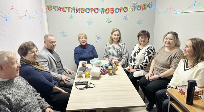 
Члены Общественного совета на встрече с кунгурским главврачом