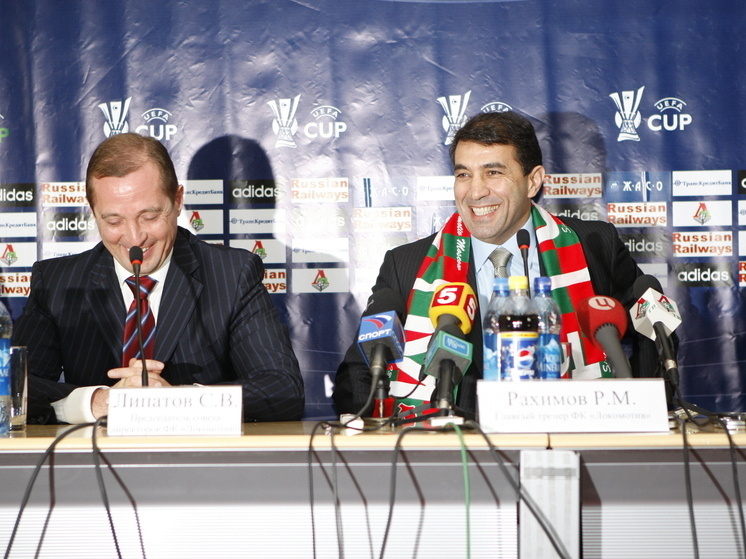     Сергей Липатов (слева) и Рашид Рахимов. Фото: Alexander Kariagin\Russian Look\Global Look Press
