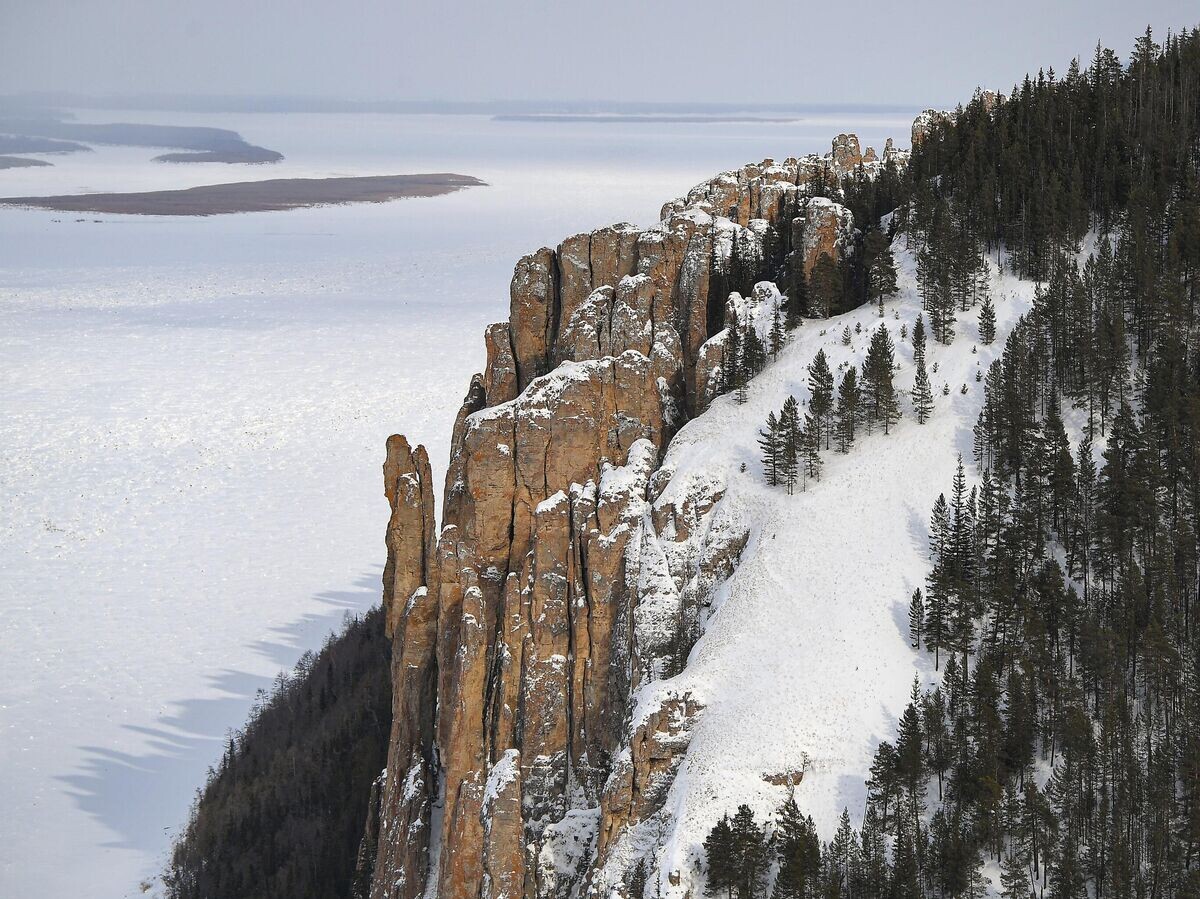    Национальный природный парк "Ленские столбы" в Якутии | © РИА Новости / Светлана Шевченко