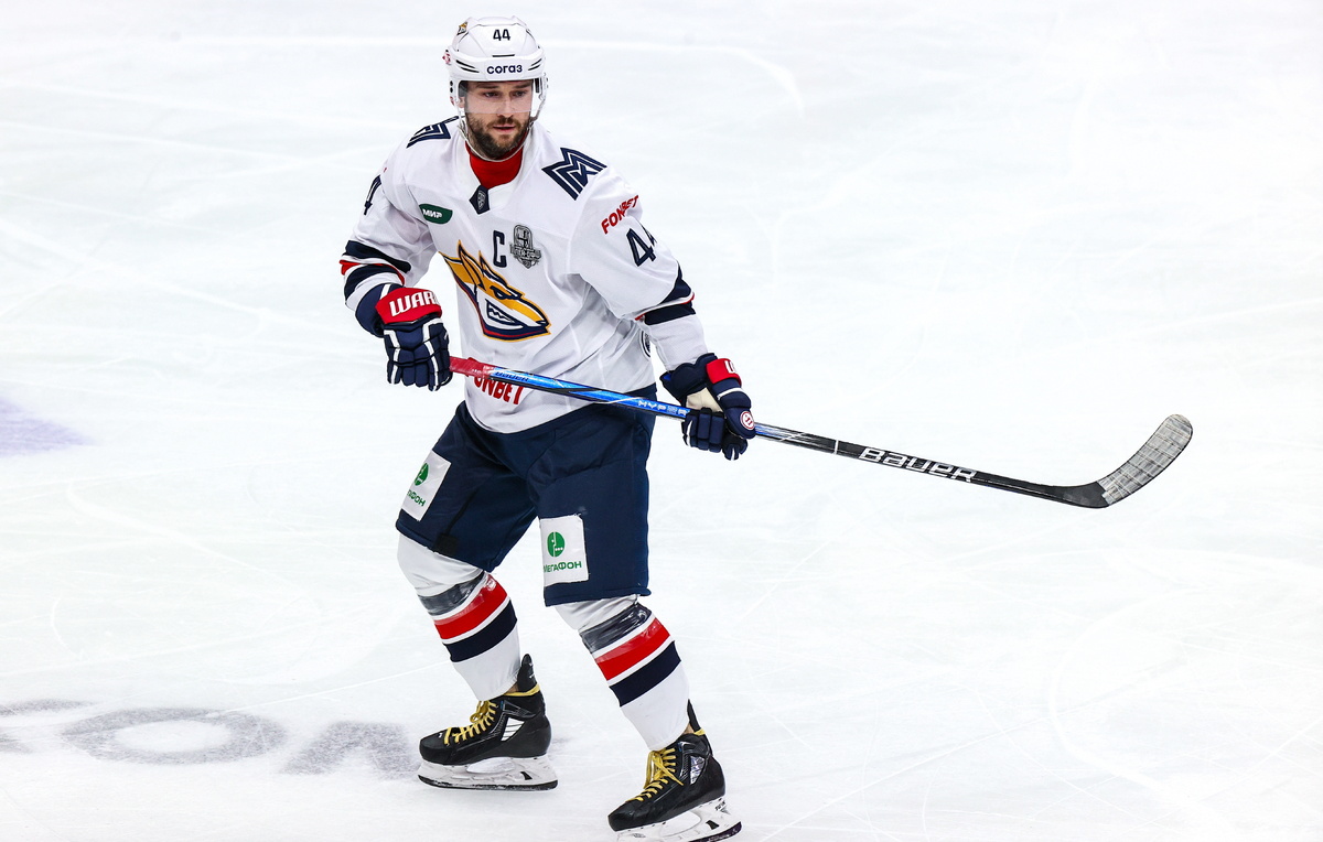    Защитник "Металлурга" Егор Яковлев  Александр Щербак/ТАСС