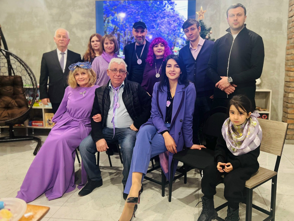 Новый год в «Сиреневом салоне». Фото автора.