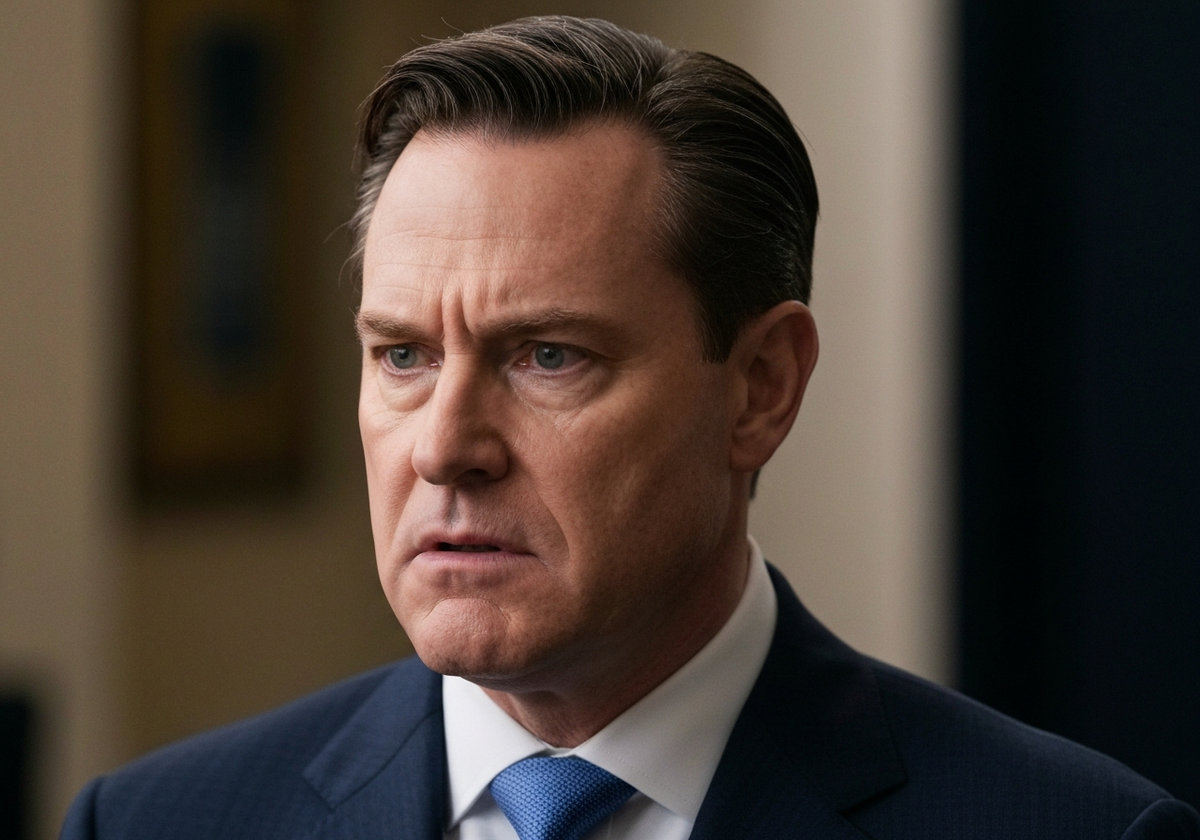 Клиент с выражением недовольства на лице