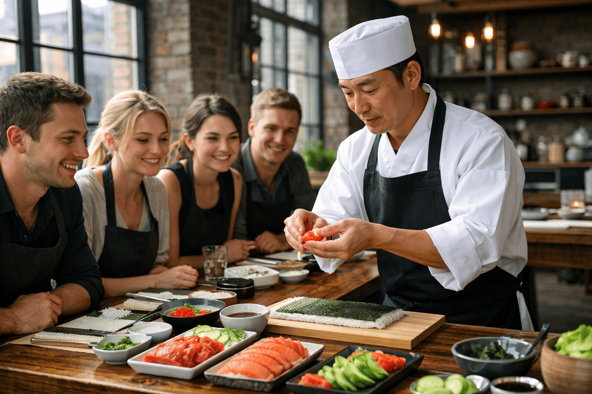 Азиатские мастер-классы в Москве: где попробовать азиатскую кухню