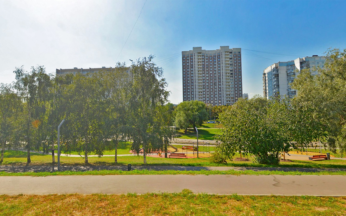 Мячковский бульвар, 2025 год. Фото: Яндекс.Карты