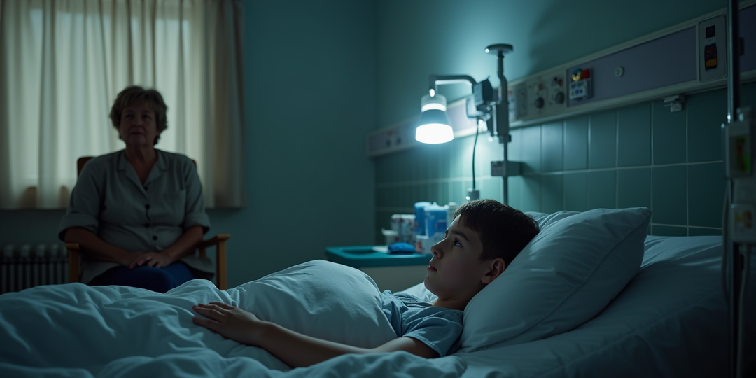 Ребёнок лежал один в больнице, а рядом не оказалось ни одного родного человека