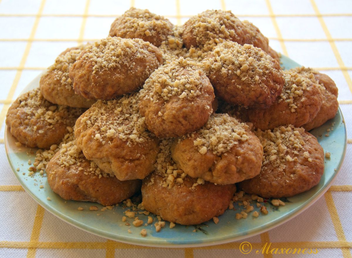 Меломакарона (рождественское печенье). Греческая кухня