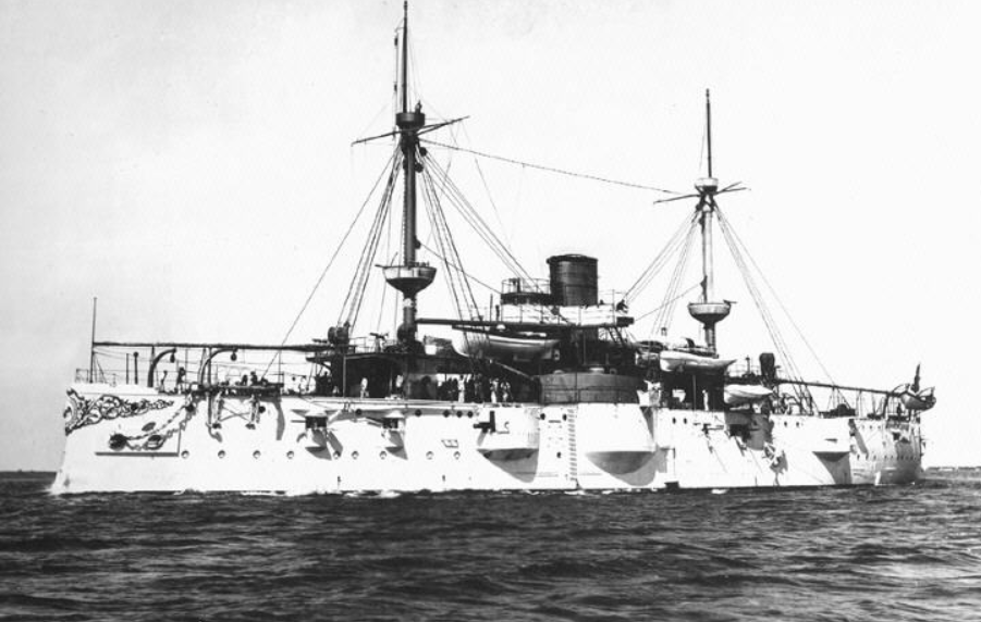 Американский броненосец "Техас"