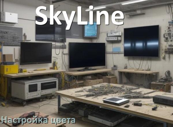 
Как на телевизоре SkyLine настроить цвет правильно