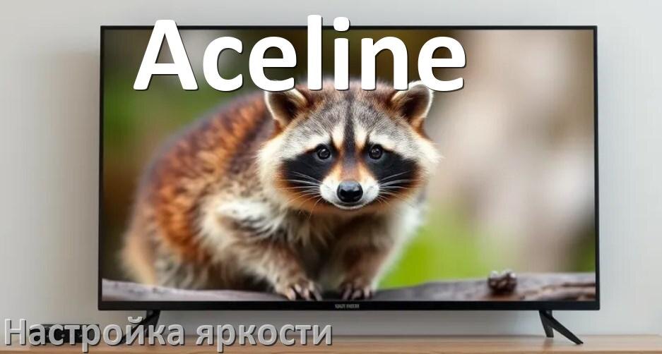 
Как на телевизоре Aceline настроить яркость экрана прибавить и уменьшить