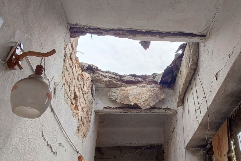    Последствия ударов ВСУ Фото: ТГ-канал Владимира Сальдо