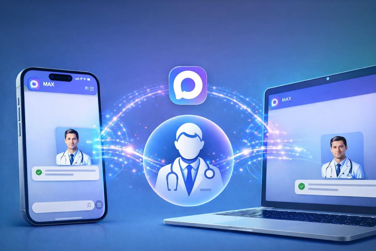    Как записаться к врачу через МАХ?