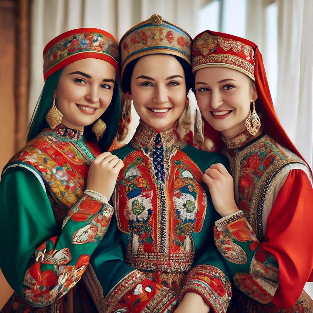 Башкирки и татарки