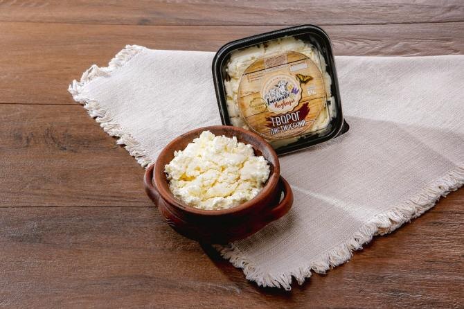 Творог, семейная ферма "Гжельское подворье"