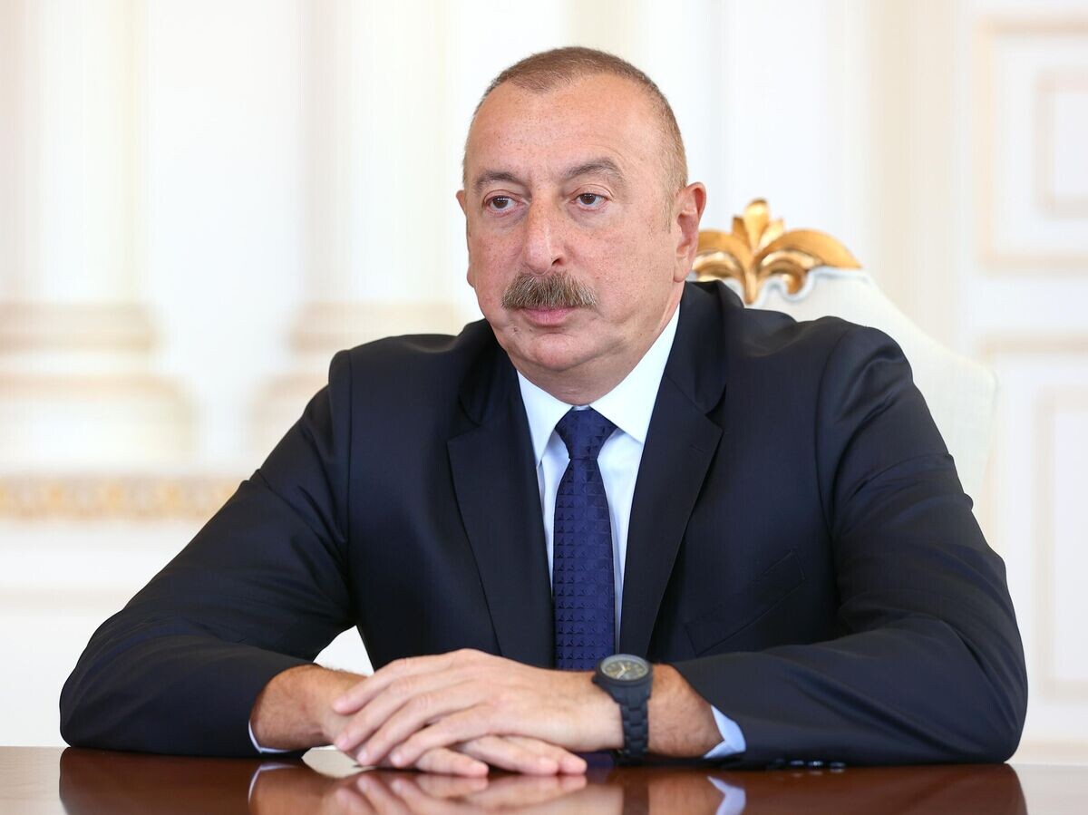    Президент Азербайджана Ильхам Алиев | © РИА Новости / Пресс-служба МИД РФ