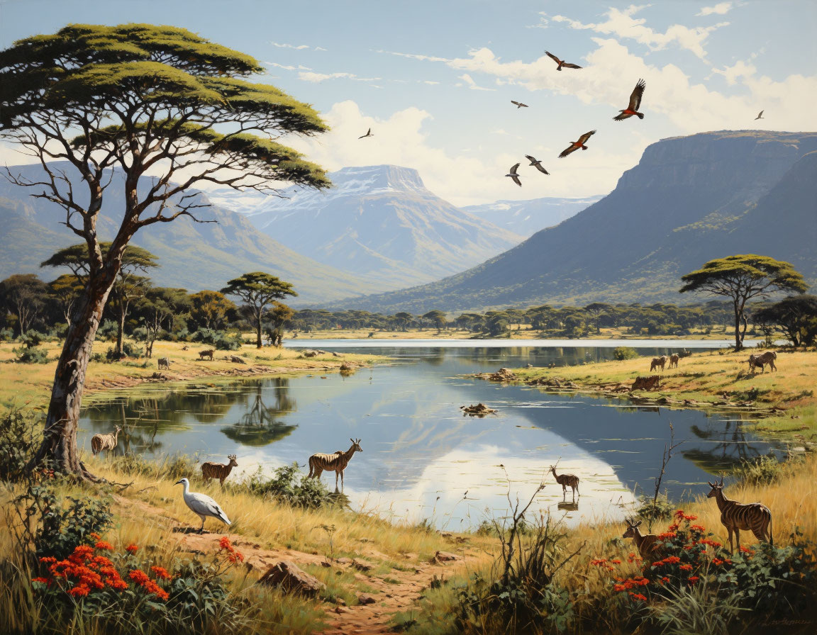 Удивительная Африка: тайны древнего континента и колыбель человечества. Величественные исполины саванны. Крупнейшие наземные млекопитающие, символ мудрости и силы Африки. 