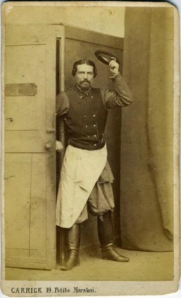 Коридорный. Вильям Каррик, 1860-е, г. Санкт-Петербург, МАММ/МДФ.
