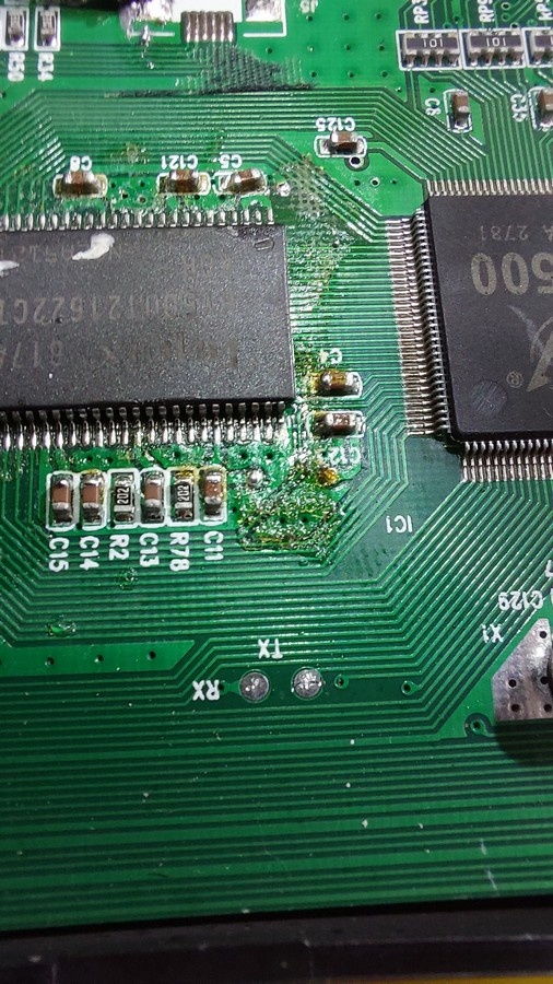 Точки подключения отладчика.