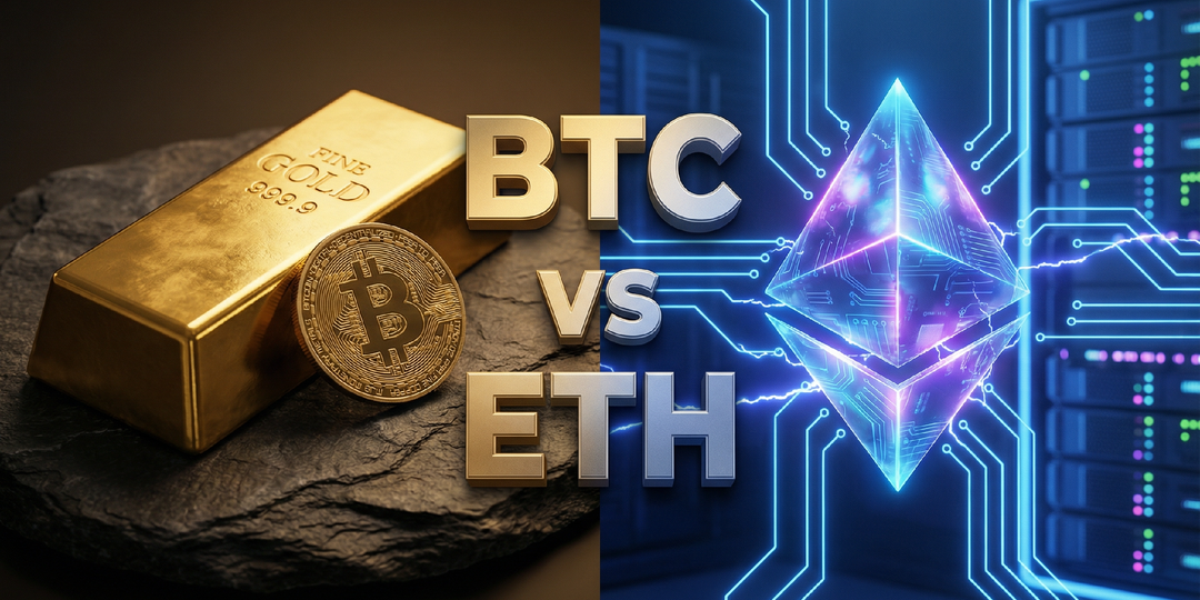 Биткоин против Эфириума: в чем разница? Объясняю на примере золота и электричества