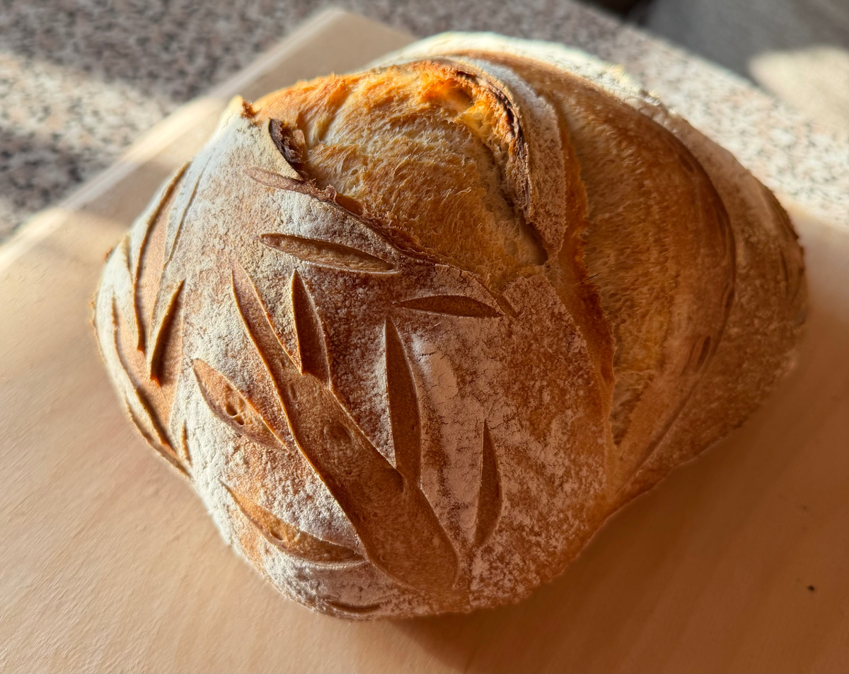 Мой хлеб на закваске 