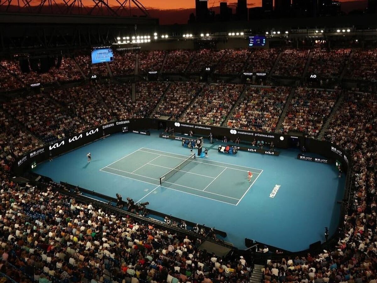    Корт Australian Open | © Соцсети организаторов