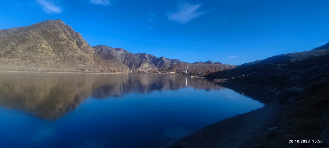 Осень. Небо. Горы. Вода. По пути на южный берег Телецкого.