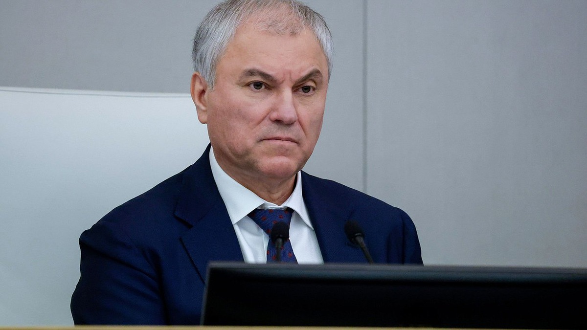 Председатель Государственной Думы Вячеслав Володин