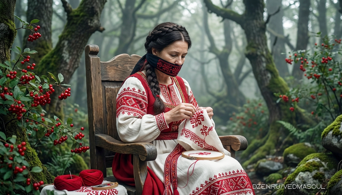 © Авторское изображение @vedmasoul. Cгенерировано ИИ. Порча, расклад, ритуал, чистка