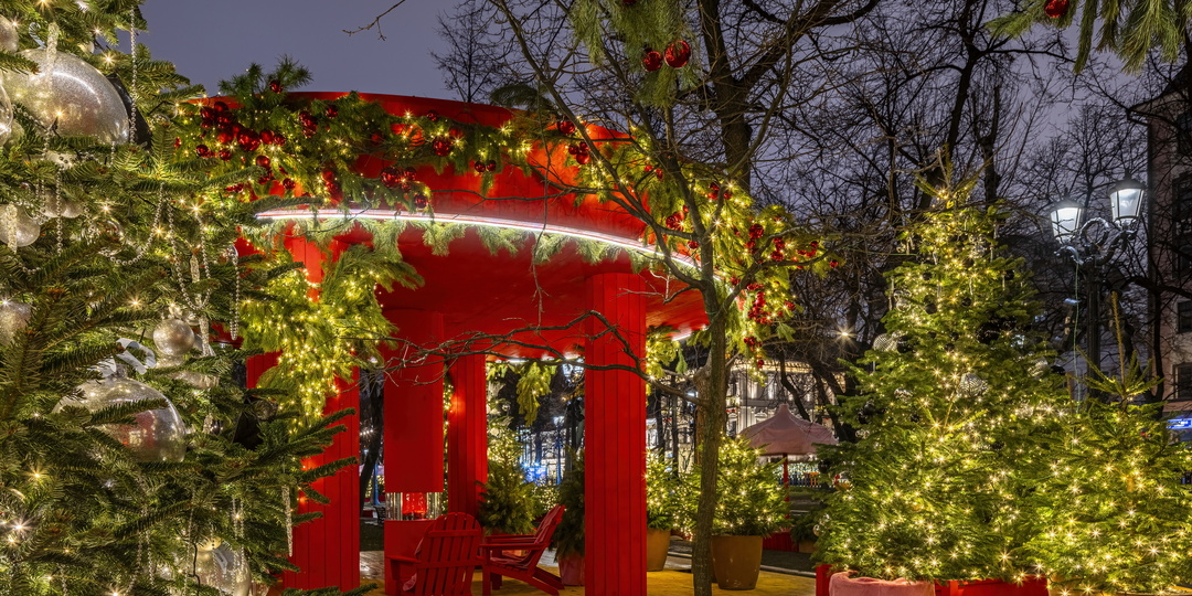 Новогодняя Москва