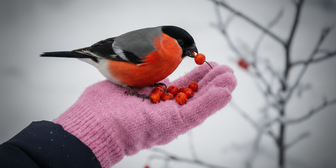 Птицы зимой: как помочь и чем кормить в 2026 году, название с фото