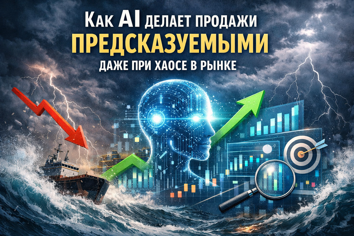    Как AI делает продажи предсказуемыми даже при хаосе в рынке Никита Титов