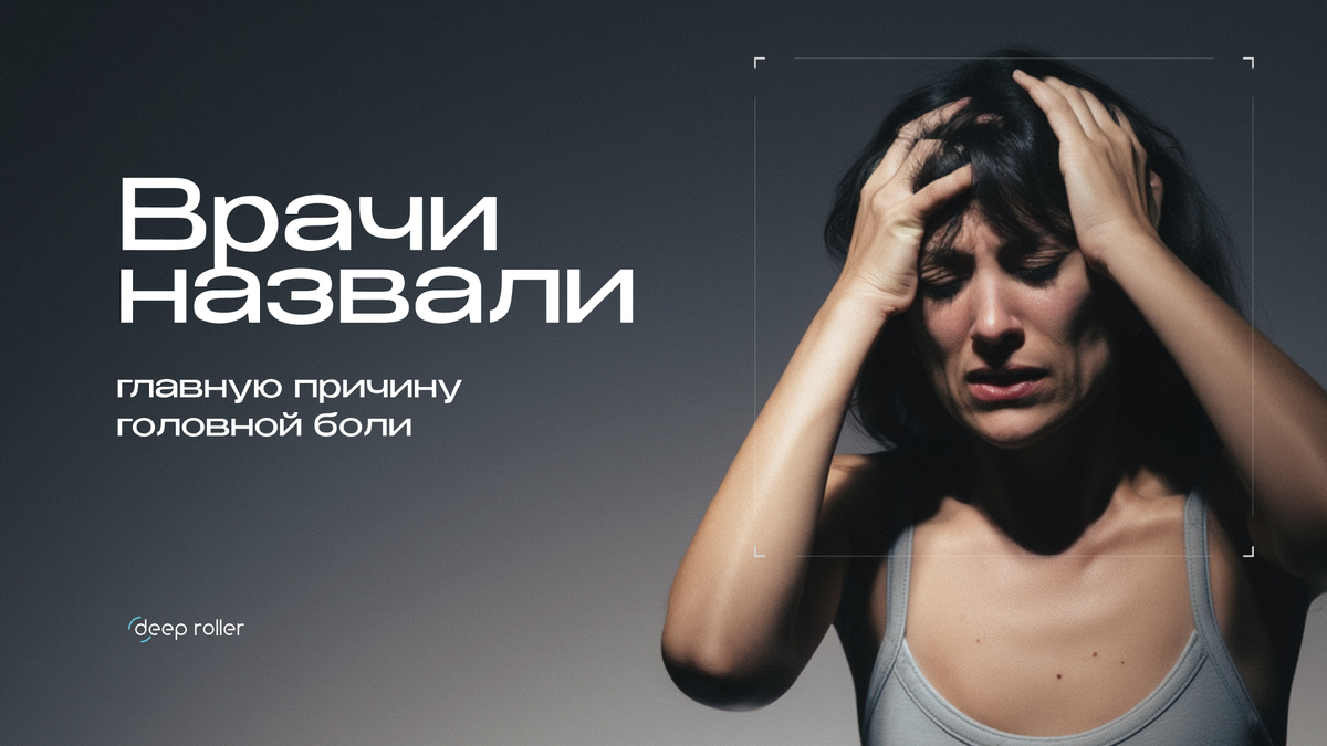 Врачи назвали главную причину головной боли 
