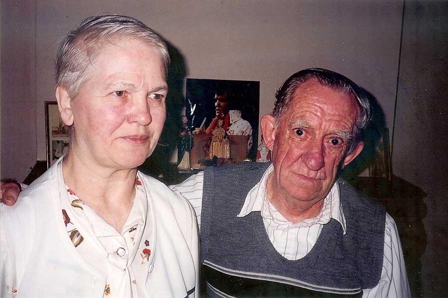 Фото журналиста Стивена Фрида после первого интервью, 1997 год: Мари и Артур Ноэ