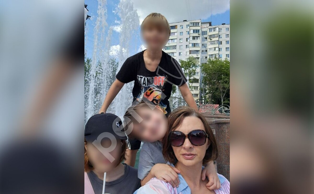    Елена Томашевская с детьми / Источник: © Фото из личного архива