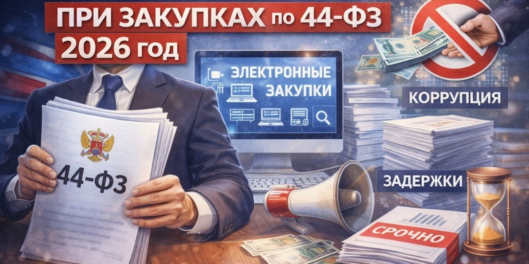 Изменения в работе 44-ФЗ с 1 января 2026 года
