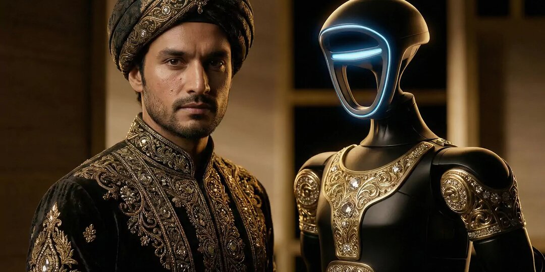 Caviar представил концепт люксового робота в арабском стиле