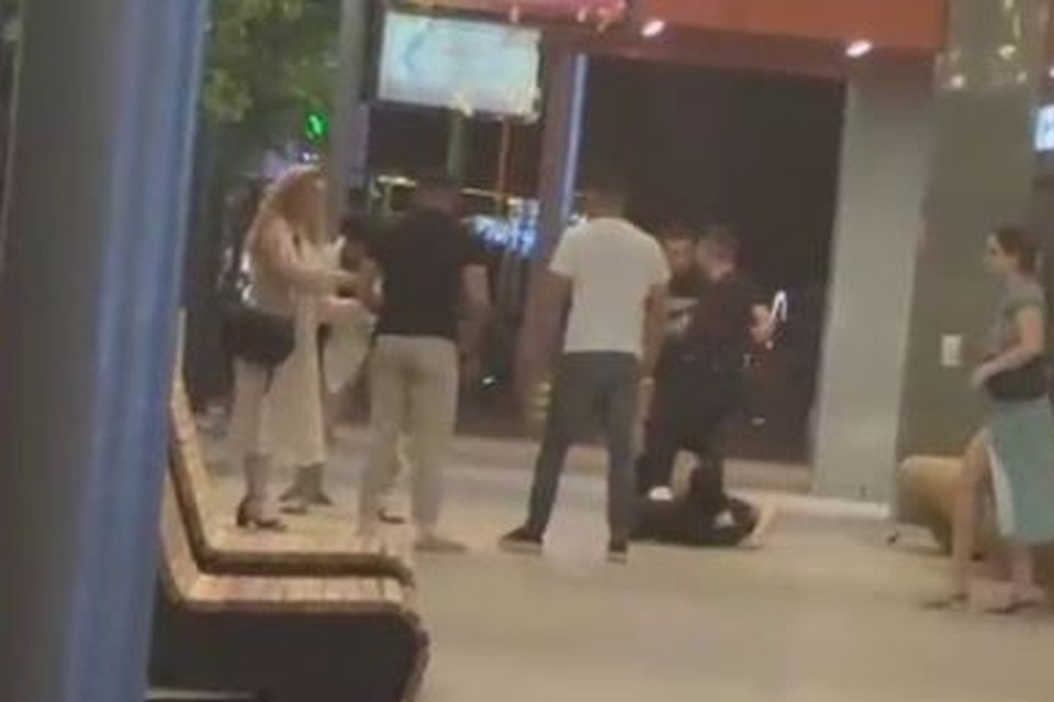    Драка произошла 5 июня. Фото: кадр из видео, предоставленного Яном