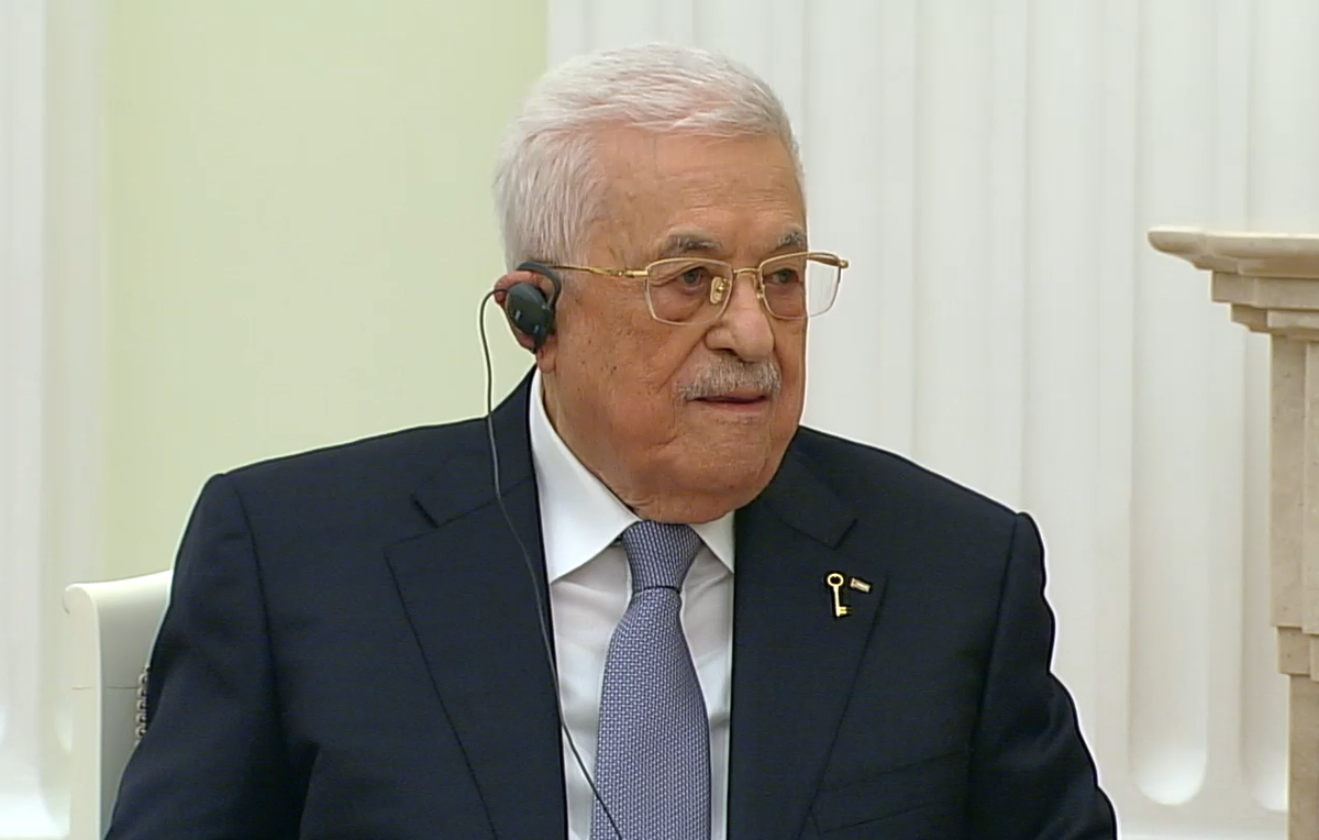    Президент Палестины Махмуд Аббас  Ruptly