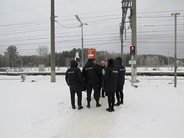 Семь нарушителей оштрафованы на железнодорожной станции под Тверью