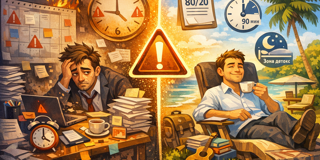 Как не потерять эффективность на старте: 5 правил организации рабочего процесса