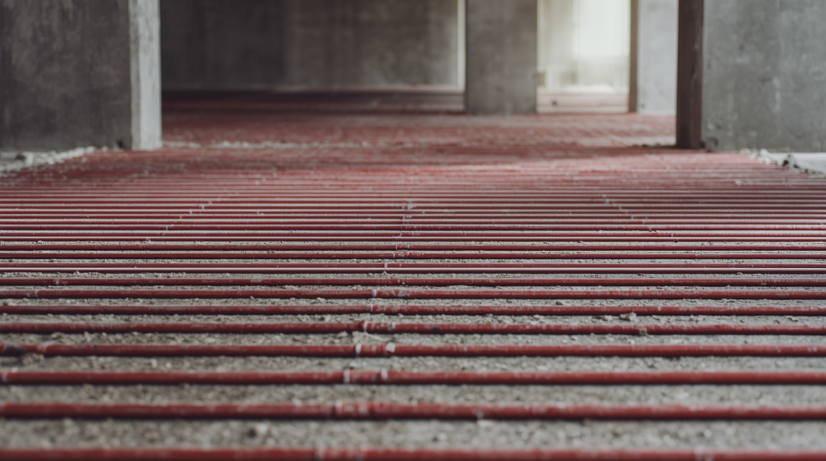 Тёплый пол по всему дому