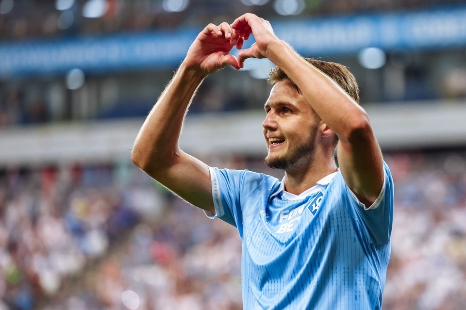    У Ракова 10 матчей и пять забитых мячей в нынешнем сезоне РПЛ Сайт ПФК "Крылья Советов"