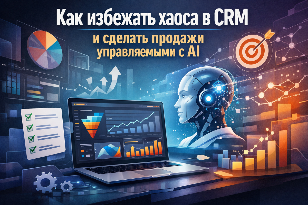    Как избежать хаоса в CRM и сделать продажи управляемыми с AI Никита Титов