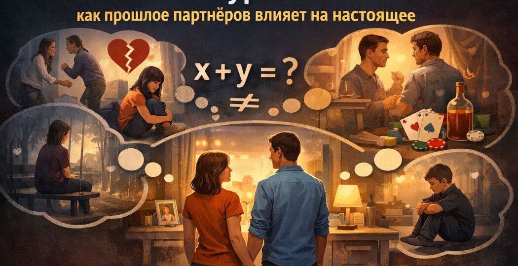 Система уравнений: как прошлое партнёров влияет на настоящее