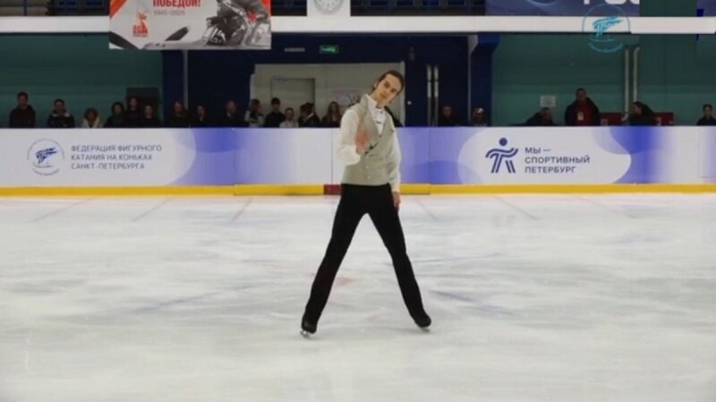    Петр Гуменник. Скриншот странсляции