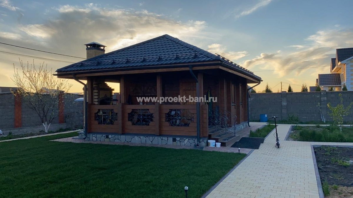 Строительство бань из бруса