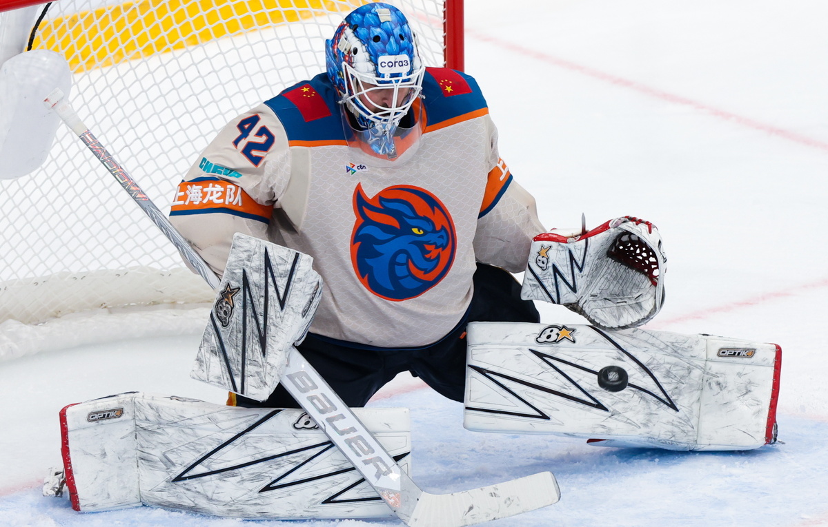    Голкипер "Шанхая" Патрик Рибар  Кирилл Кухмарь/ТАСС