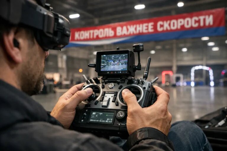    Почему FPV — это не про скорость, а про контроль "Обученик"